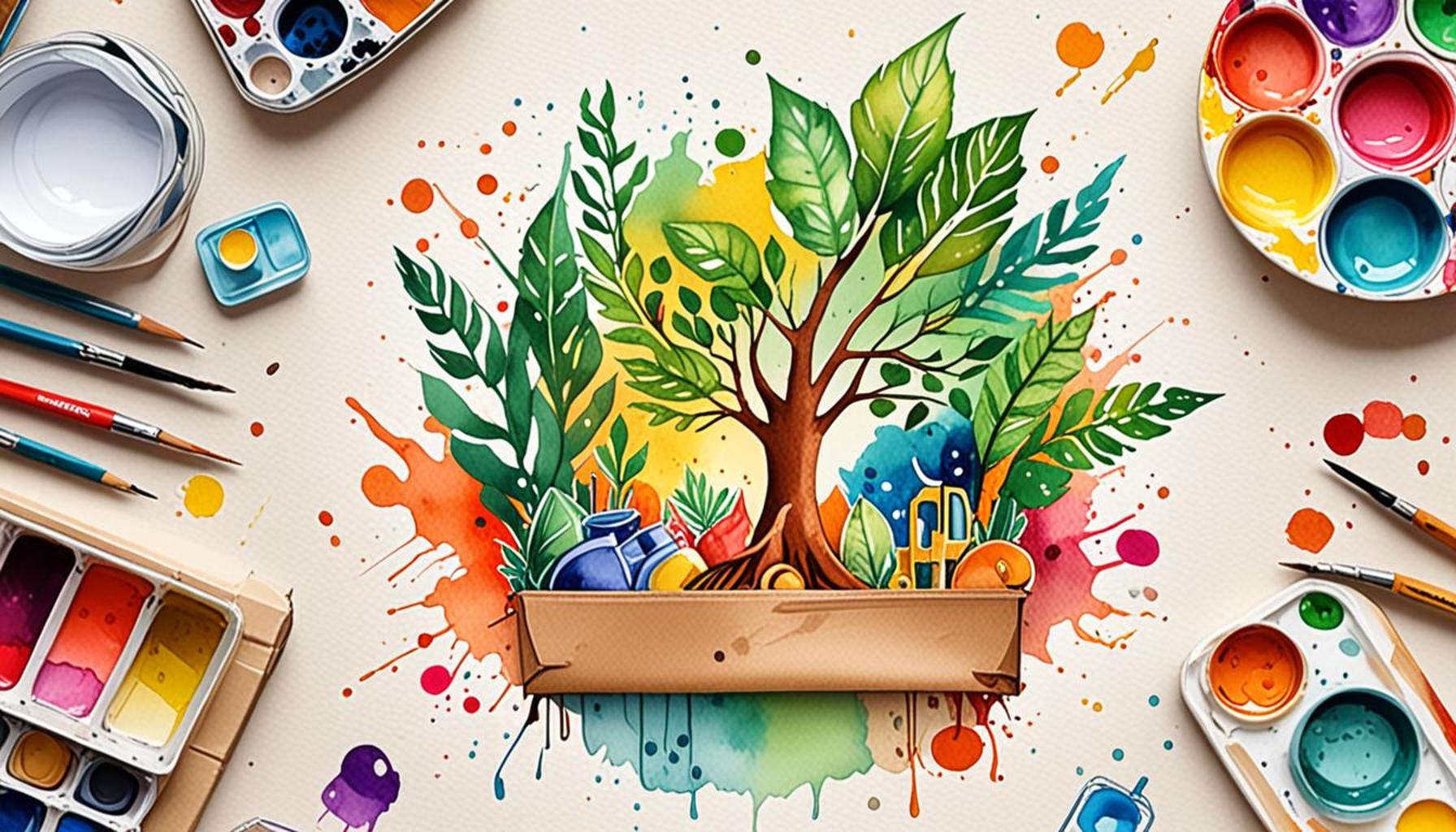 Recycle to Art Sustainable Craft Projects with Recycled Materials