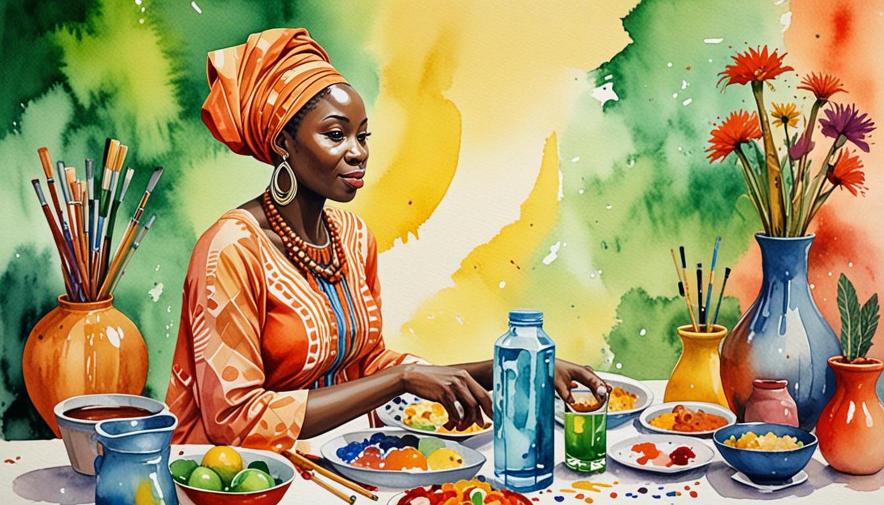 The Influence of Colors in Nigerian Culture: Symbolism and Meaning in Visual Arts