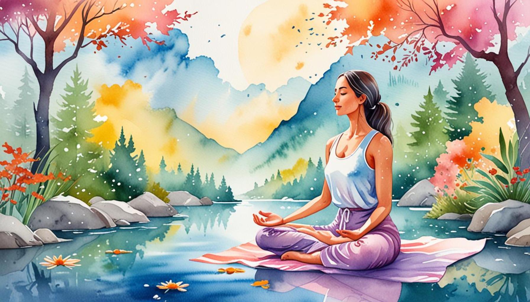 The Relationship between Daily Affirmations and the Practice of Meditation to Achieve Serenity