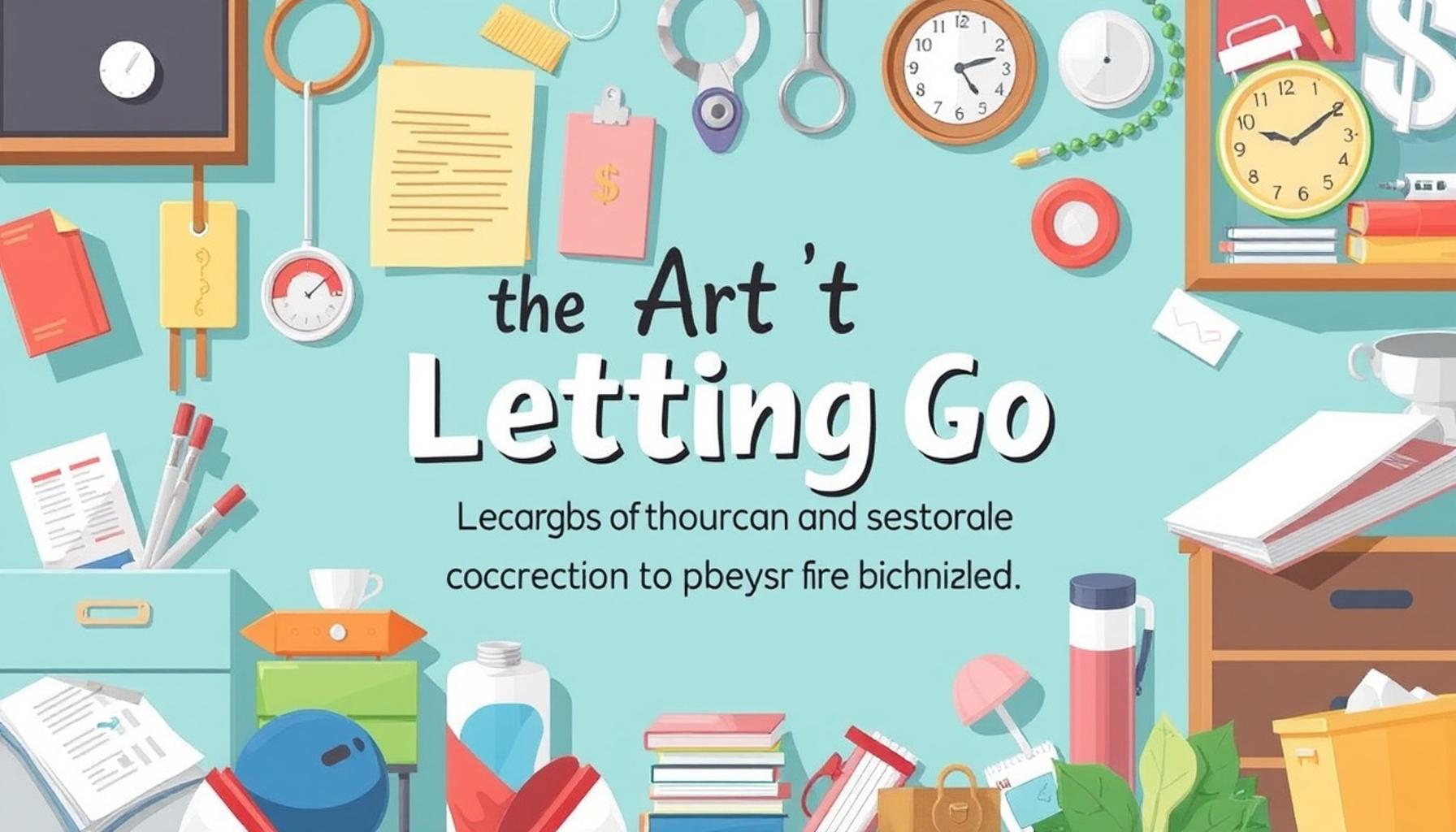 The Art of Letting Go: Embracing Minimalism Through Clutter Elimination
