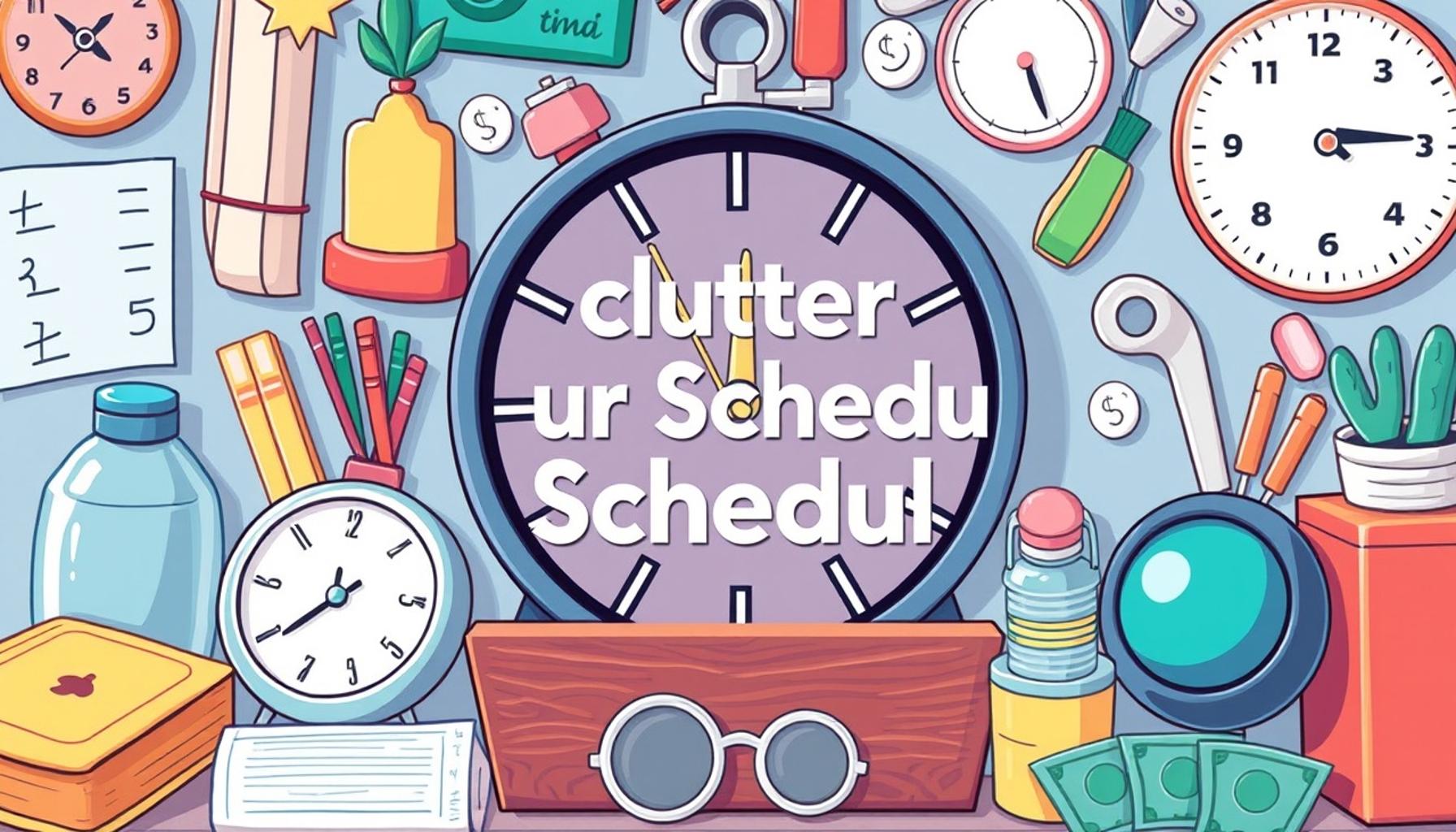 Decluttering Your Schedule: How Minimalism Can Help You Eliminate Time Wasters