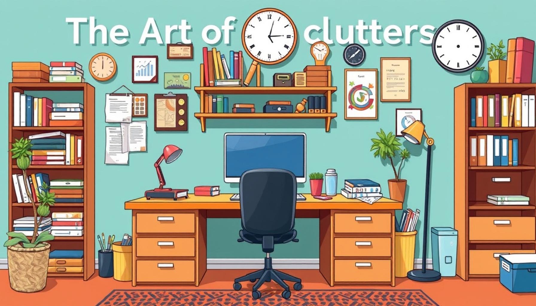 The Art of Decluttering: How to Create Space Efficiency in Your Home Office
