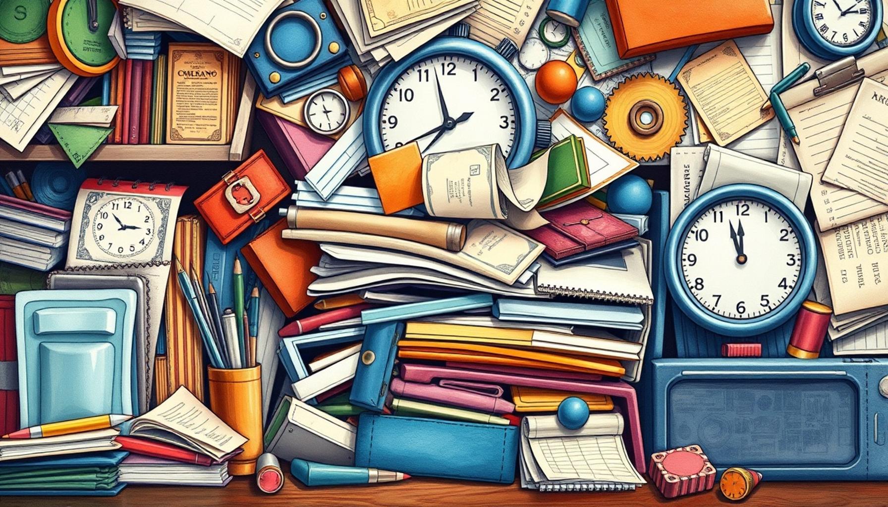 The Role of Clutter in Relation to Time: How Living with Less Can Increase Your Daily Efficiency