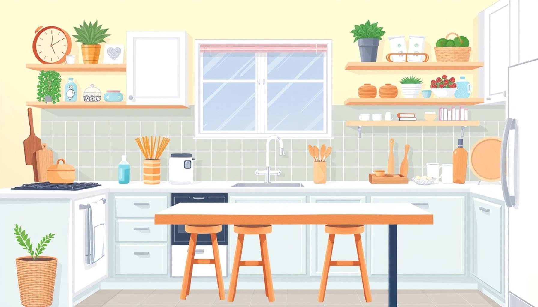 Creating a Minimalist Kitchen: Tips for Efficient Use of Counter and Cabinet Space